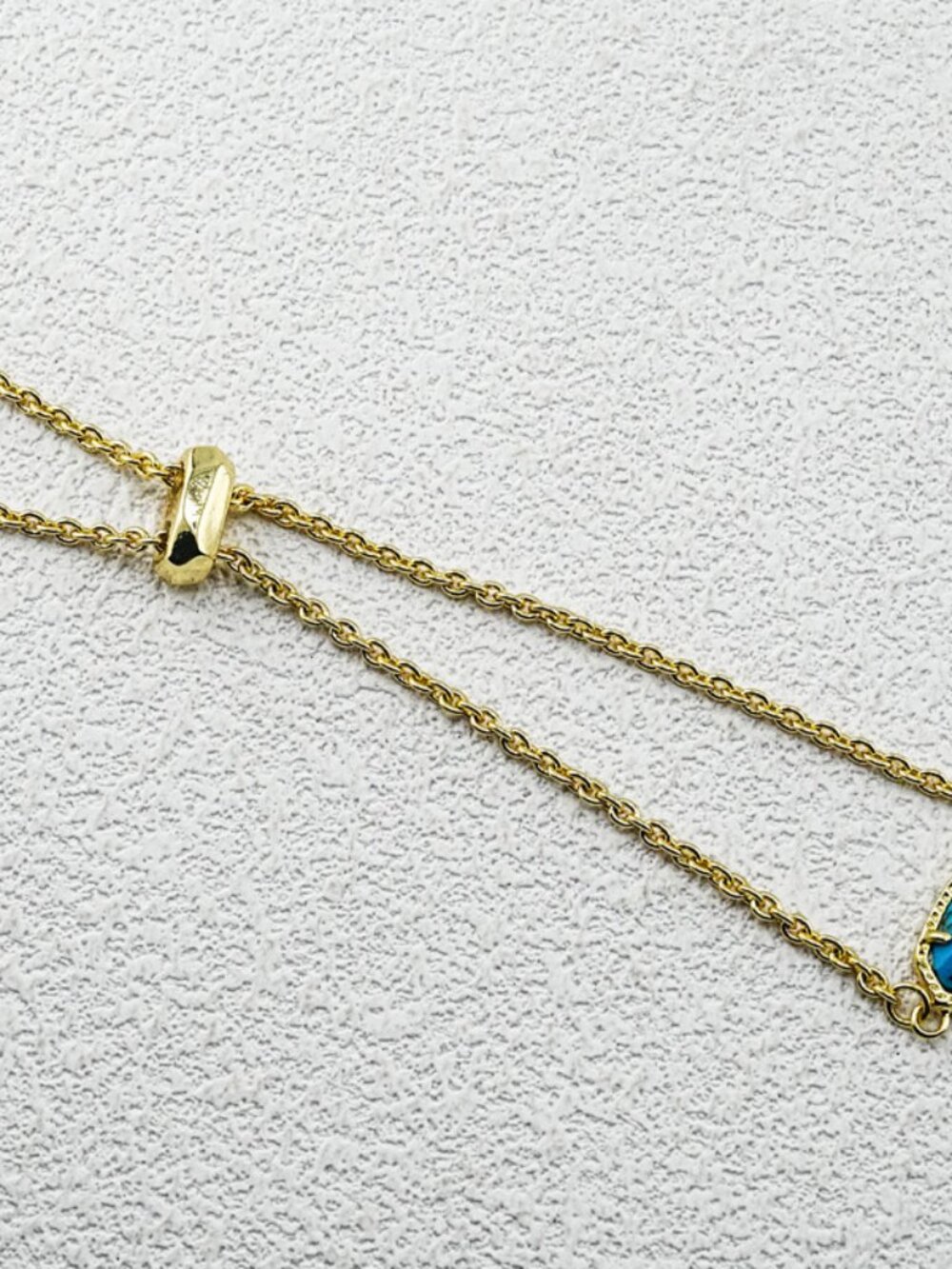 Kendra Scott Gold Veined Turquoise